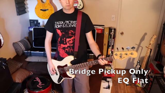 2007 Fender American Deluxe Jazz Bass Demo смотреть онлайн