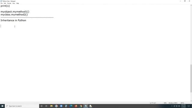 Python Class 24 - Python Object Oriented Programming