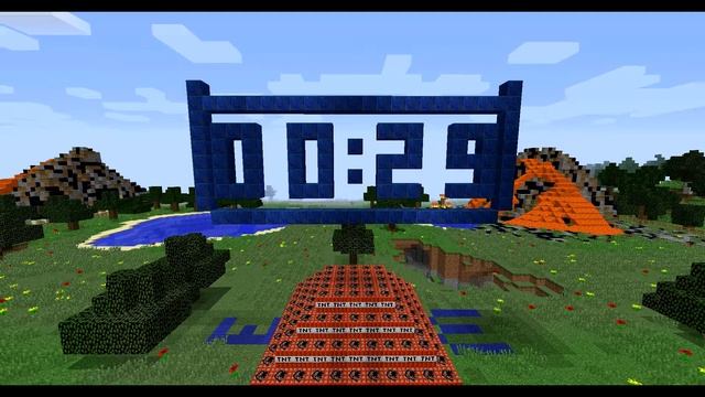 Обратный отсчёт в Minecraft смотреть онлайн