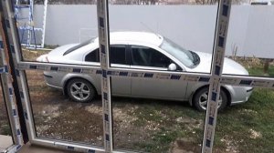 Ставлю окна на террасе