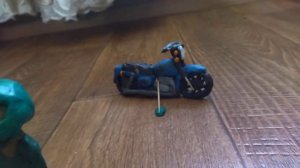 обзор на самодельный мотоцикл восход 3м из пластилина?