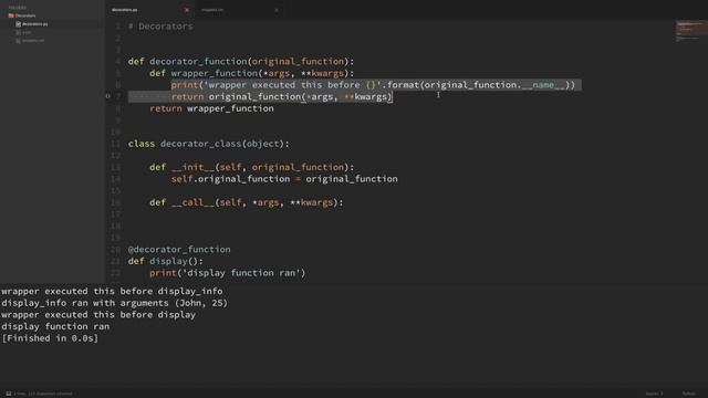 Python Tutorial: Decorators - Dynamically Alter The Functionality Of Your Functions