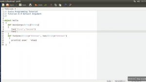 How to Use Default Arguments in Scala Programming # Tutorial - 7