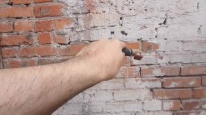 пескоструйная обработка кирпичной стены