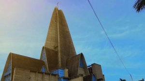 Timelapse Oscureciendo Basilica De Higuey, La Altagracia