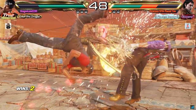 Tekken 7 Season 4 Law VS Dragunov Player Match 3 PC смотреть онлайн