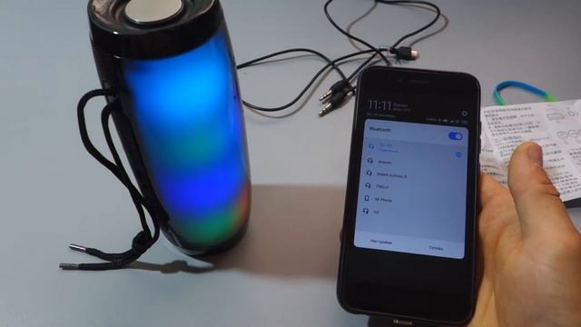 Блютуз КОЛОНКА T&G 157 на 10W со СВЕТОМУЗЫКОЙ Обзор ХОРОШЕЙ Bluetooth КОЛОНКИ за 13$?