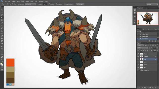 Speedpaint - Stylized Viking