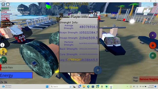 Roblox Olympia negative muscle fix and tips. смотреть онлайн