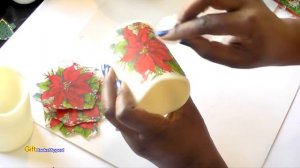 EASY MOD PODGE LED PILLAR CANDLES | DOLLAR TREE CRAFTS