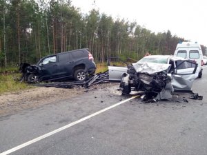 Лобовое столкновение в Ленобласти, погибли двое