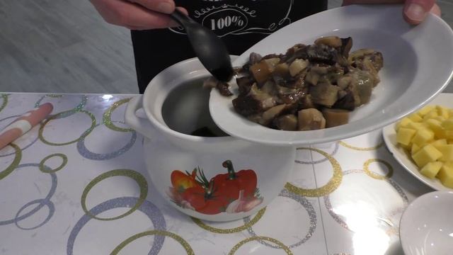 КАК ПРИГОТОВИТЬ ГРИБНУЮ ПОХЛЕБКУ В ПЕЧИ? Вкусный и простой рецепт! смотреть онлайн