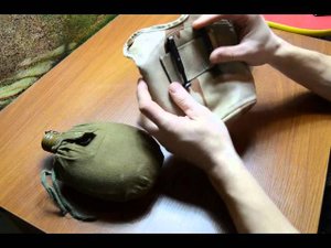 Сравнение армейских фляжек СССР и Великобритании. Теоретическое.