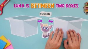 Prepositions of place for kids | English Grammar For Kids with Novakid 0+