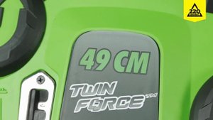 Обзор Аккумуляторная газонокосилка GREENWORKS G40LM49DB