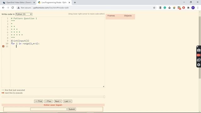 How to print Star Pattern In Python(Part 1)