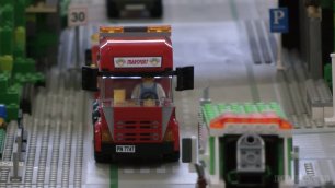 Железнодорожный макет ЛЕГО (LEGO)