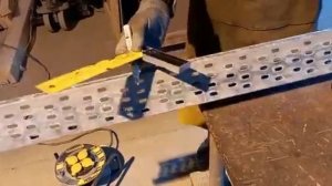 Лоток поворот 90 градус 3 часть.