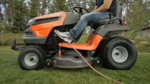 Использование штуцера для поливочного шланга на садовых тракторах Husqvarna - Садовые Механизмы