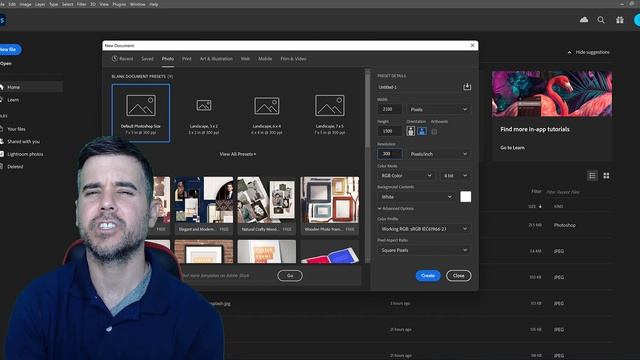 Adobe Photoshop 2022 - Begin an Image смотреть онлайн