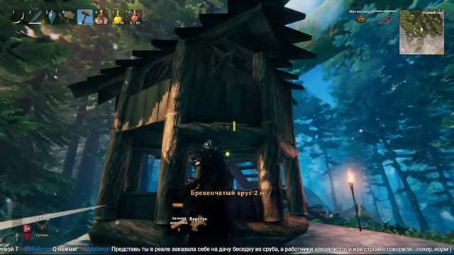 Daily Valheim valheim общение девушка