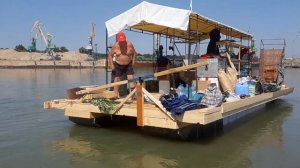 Сплав по Иртышу июль÷август 2020 пенсионной командой