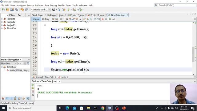 Java time calculation for each operation смотреть онлайн
