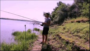 (CARPFISHING)Карпфишинг .Ловля сазана на реке Бузан .Астраханская область .