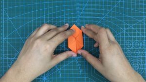 [DIY]Origami Pumpkin/ Paper Crafts For School/ Halloween Crafts For Kids/Halloween Crafts With Pape