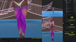 Fishnets with Blender: Nondestructive Method