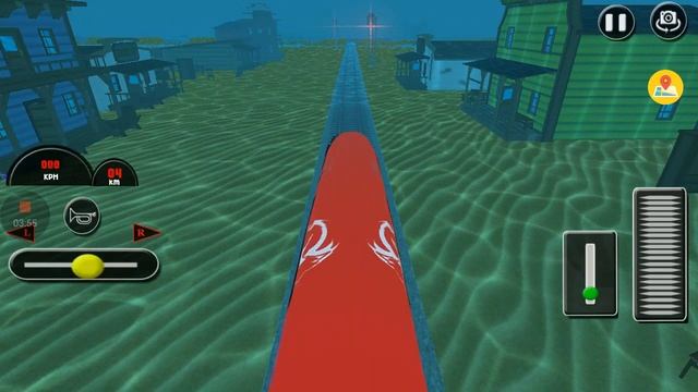 Under Water Train Driving | Train Driving Simulator Game | Mobile Android Game | GamePlay. смотреть онлайн