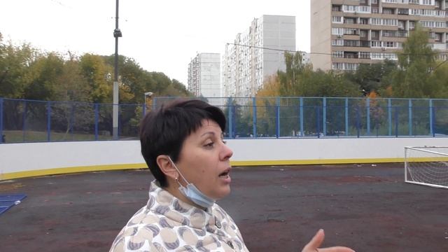 Депутаты района Москворечье-Сабурово контролируют реконструкцию спортплощадки на ул. Кантемировская смотреть онлайн