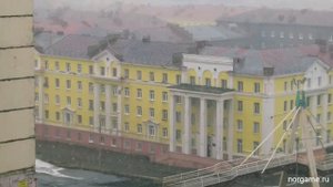 Летняя метель в Норильске. 6 Июня.