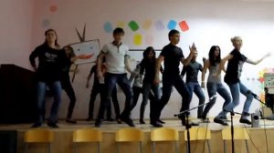 Танец сценка 11 класс Новый год!