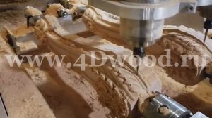 Изготовление резных ножек из дерева на ЧПУ станке