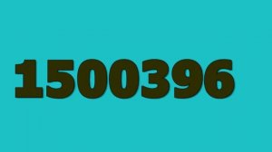numbers 0 to 3000000