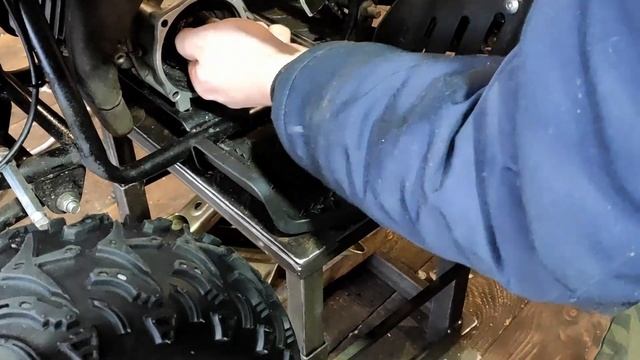 ДЕТСКИЙ КВАДРОЦИКЛ (МИНИМОТО) НЕ РАЗВИВАЕТ ОБОРОТЫ. ПРОБЛЕМА С ЭЛЕКТРОСТАРТЕРОМ