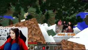 Стримерша Карина ВПЕРВЫЕ Играет в Minecraft