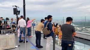 Бангкок. Смотровая площадка со СТЕКЛЯННЫМ ПОЛОМ. Небоскреб Mahanakhon SkyWalk -  | Полный обзор !