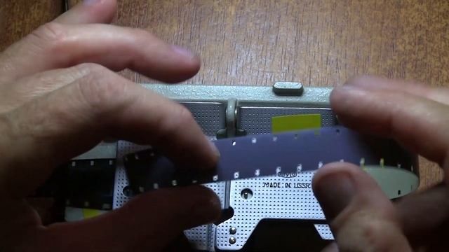 Как склеить киноплёнку 16 мм, How To Glue 16mm Film