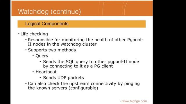 PgPool II Performance and best practices смотреть онлайн