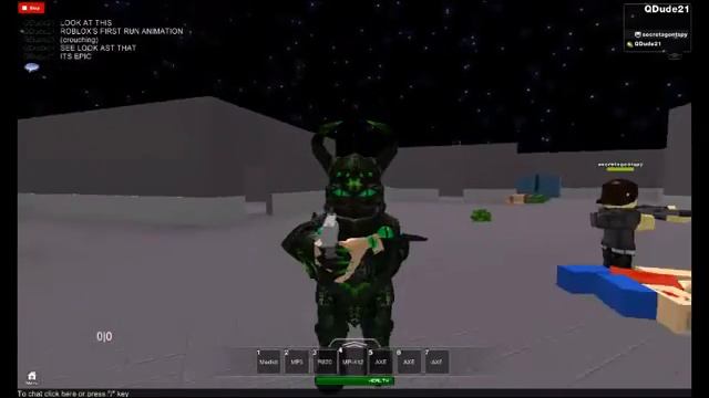 ROBLOX's first running animation! смотреть онлайн