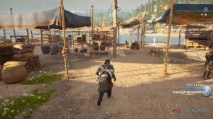 Assassin's Creed Odyssey Xbox Series S Геймплей 30 FPS