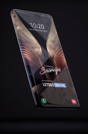 Будущее уже здесь!!! компания Samsung готовится выпустить совершенно безрамочный экран??