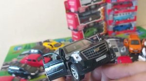 Распаковка детских коллекционных машинок .
