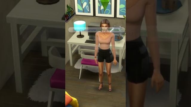 карьера МОДЕЛИ в симс 4 | моды В СИМС 4 | The Sims 4 #sims4 #shorts #sims