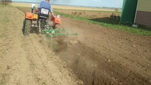 Весенняя вспашка огорода 2019