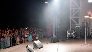 Группа Hi-Fi выступила в парке Победы в городе Липецк по приглашению мяскомбината Кузьминки.