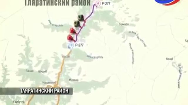 Дорожные работы по расширению автотрассы проводятся в Тляратинском районе смотреть онлайн