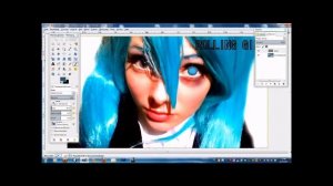 Changing Eye Colour in Gimp